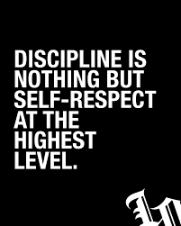 The Connection Between Discipline and Self-Respect